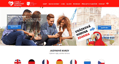 Desktop Screenshot of lovelyenglish.cz